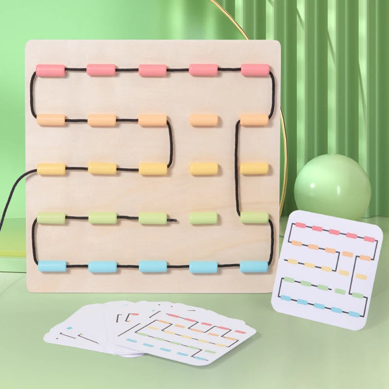 Brinquedo Montessoriano de Coordenação e Autonomia