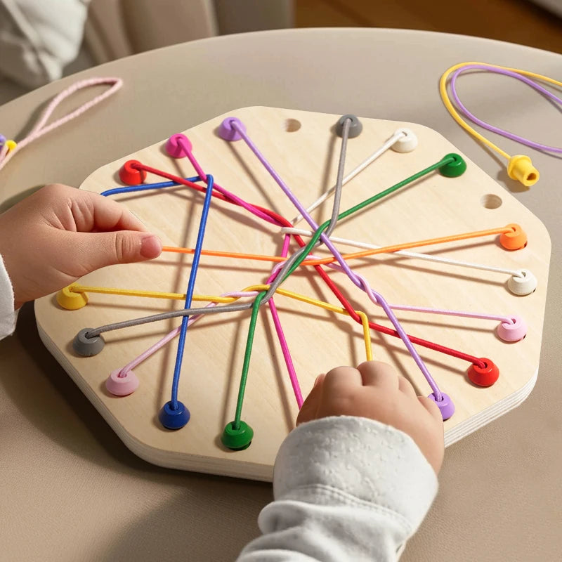 Jogo Sensorial Montessori de Cordas
