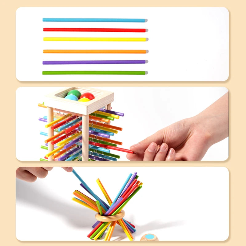 Brinquedo Montessori de Habilidades Motoras