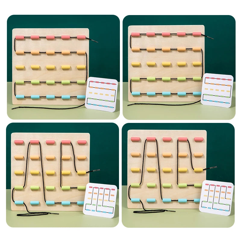 Brinquedo Montessoriano de Coordenação e Autonomia