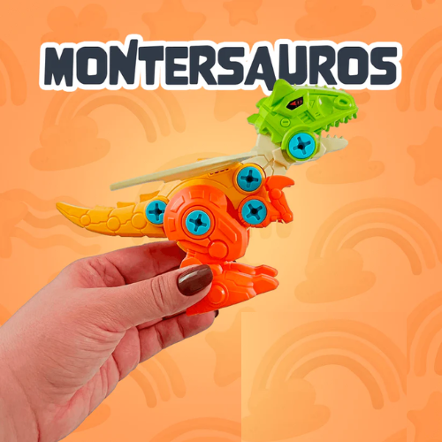 MonterSauros - Super Combo 4 em 1 + Brinde Exclusivo!