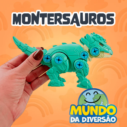 MonterSauros - Super Combo 4 em 1 + Brinde Exclusivo!