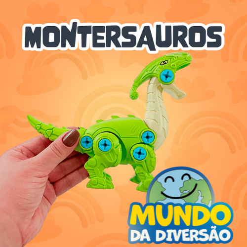MonterSauros - Super Combo 4 em 1 + Brinde Exclusivo!