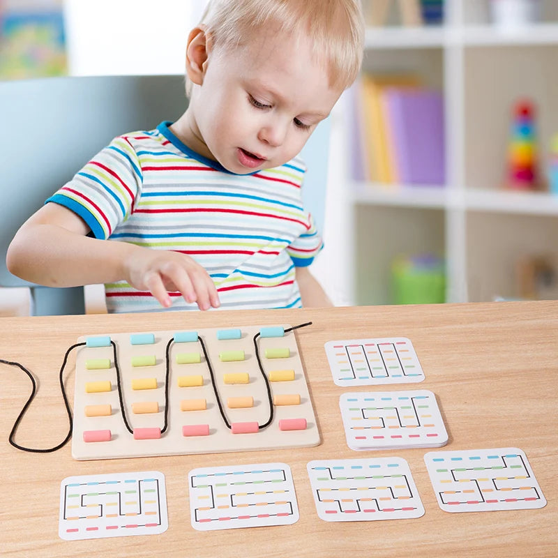 Brinquedo Montessoriano de Coordenação e Autonomia