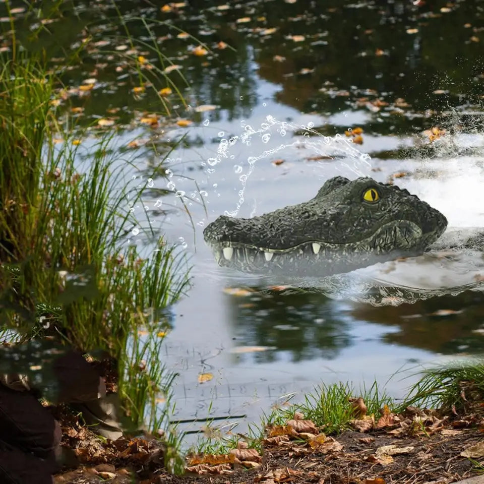 Barco: Cabeça de Crocodilo Realista
