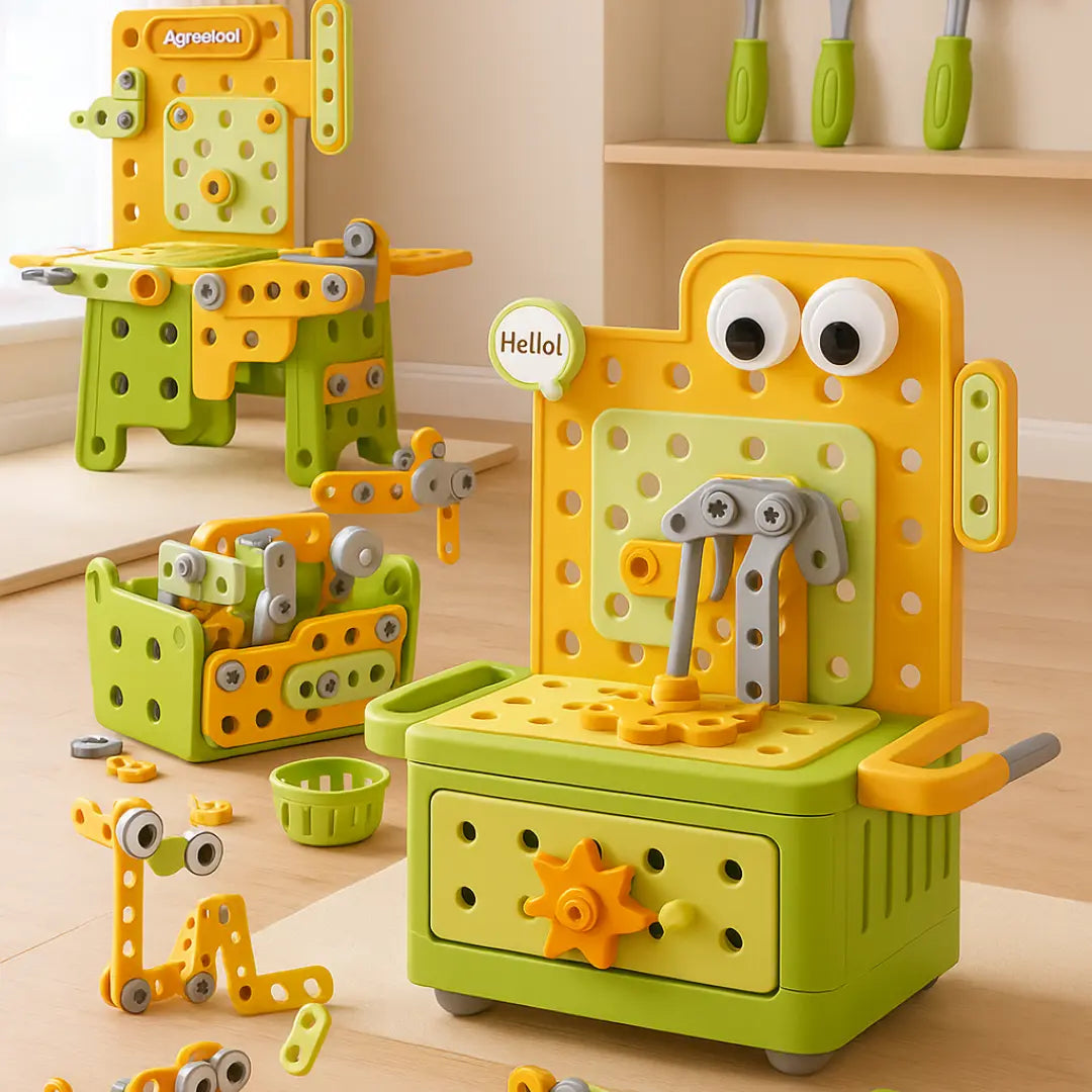 Kit Construtor Kids + Brinde Carrinho Dino