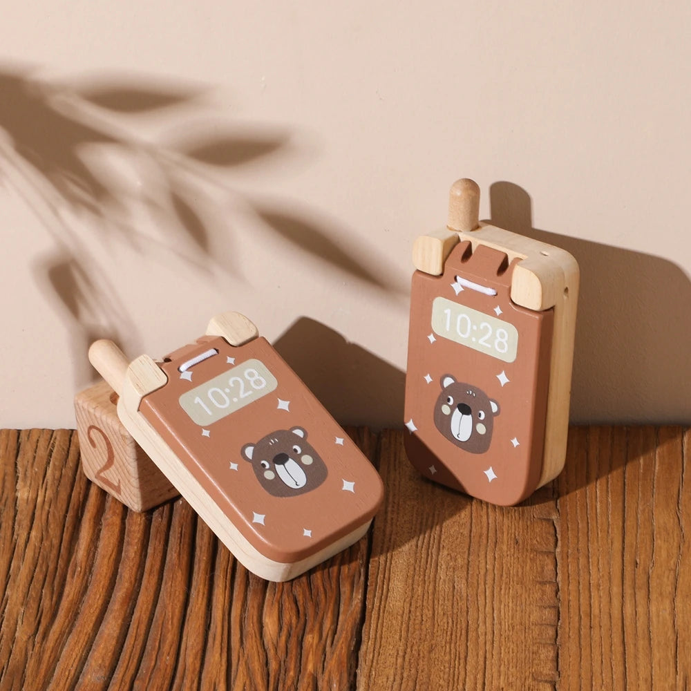 Telefone de Brinquedo Montessori