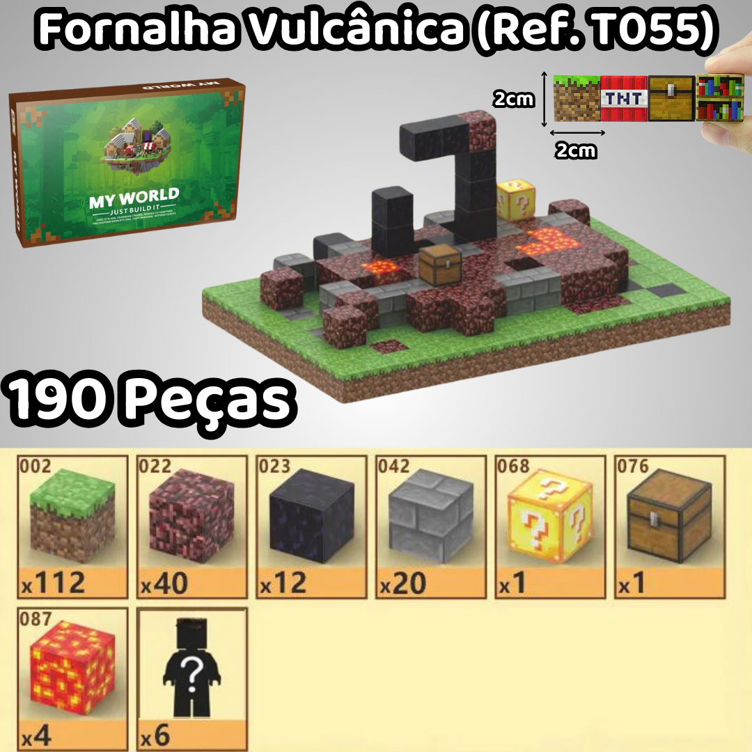Blocos Magnéticos Minecraft