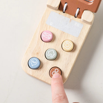Telefone de Brinquedo Montessori