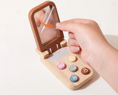 Telefone de Brinquedo Montessori
