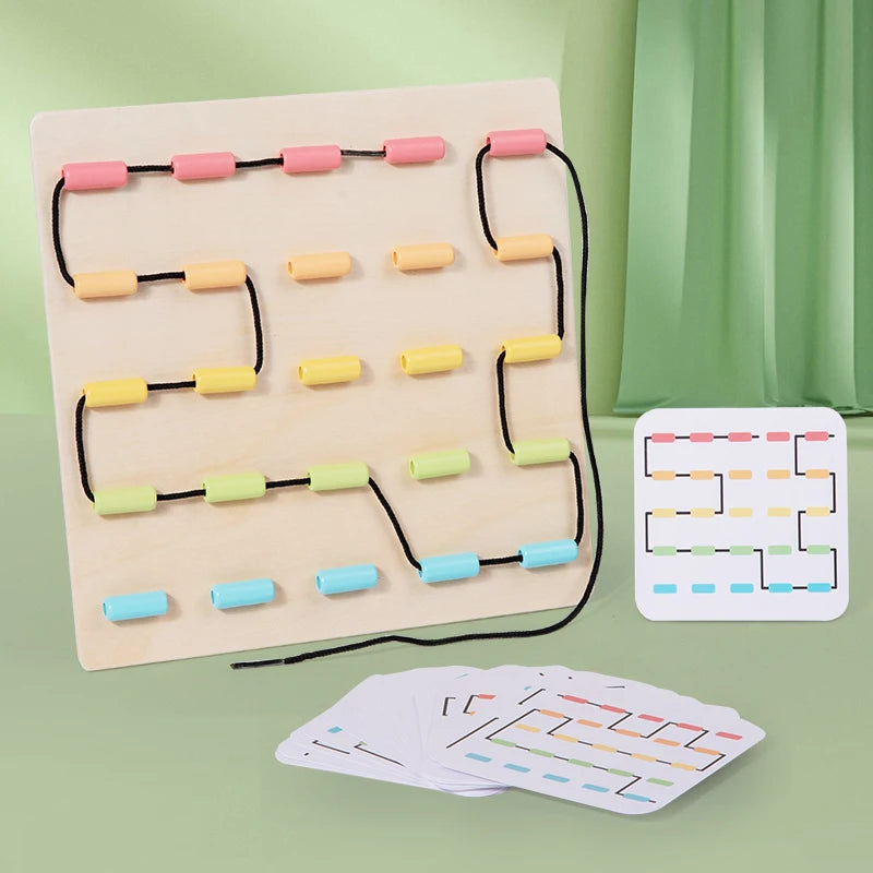 Brinquedo Montessoriano de Coordenação e Autonomia