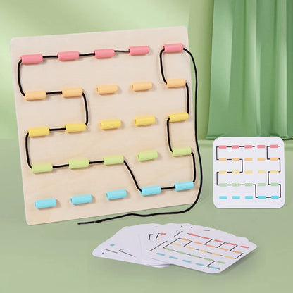 Brinquedo Montessoriano de Coordenação e Autonomia