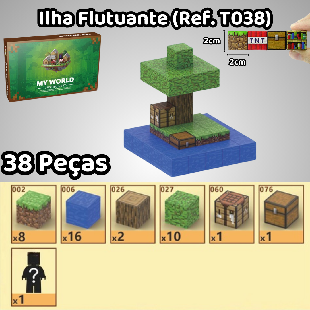 Blocos Magnéticos Minecraft