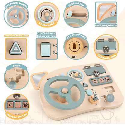 Placa Sensorial Infantil Montessori