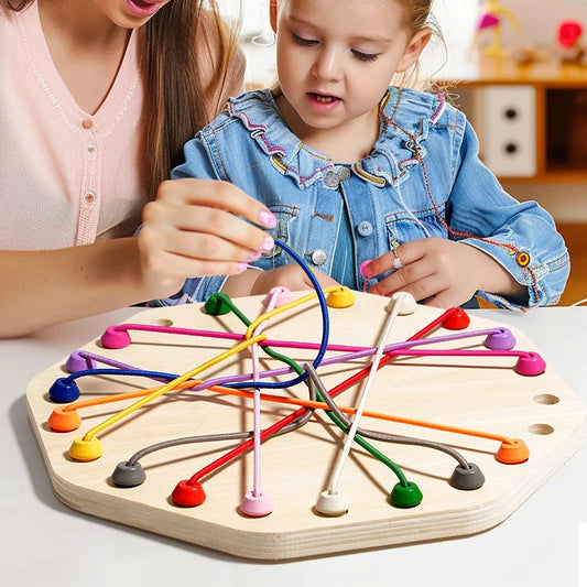 Jogo Sensorial Montessori de Cordas