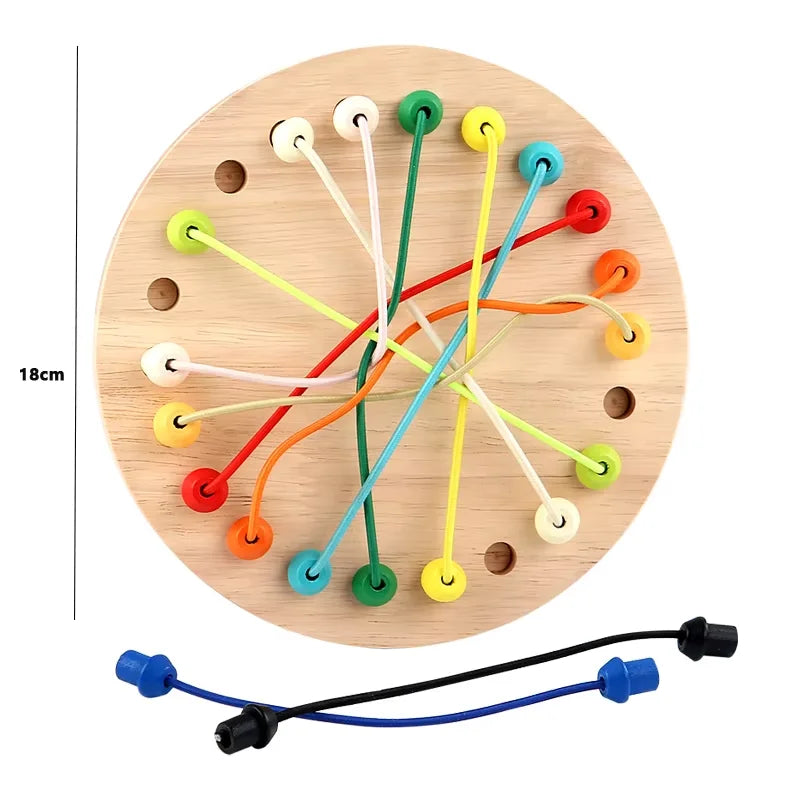 Jogo Sensorial Montessori de Cordas