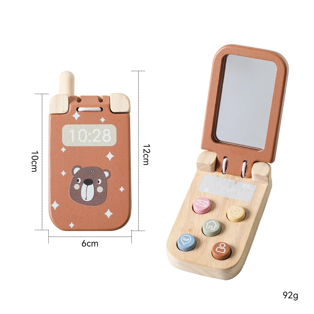 Telefone de Brinquedo Montessori